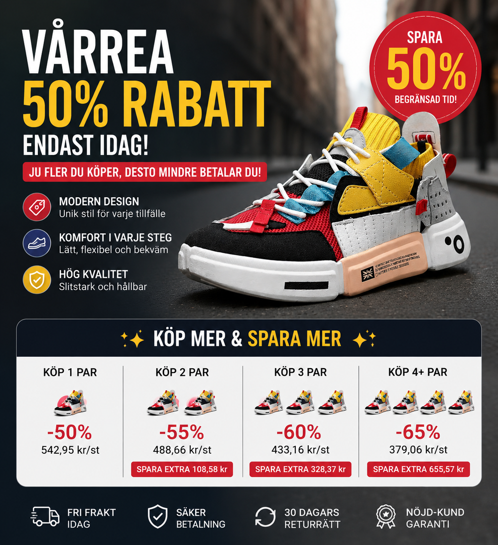 Roblox™ | Moderna Unisex Artistiska Sneakers