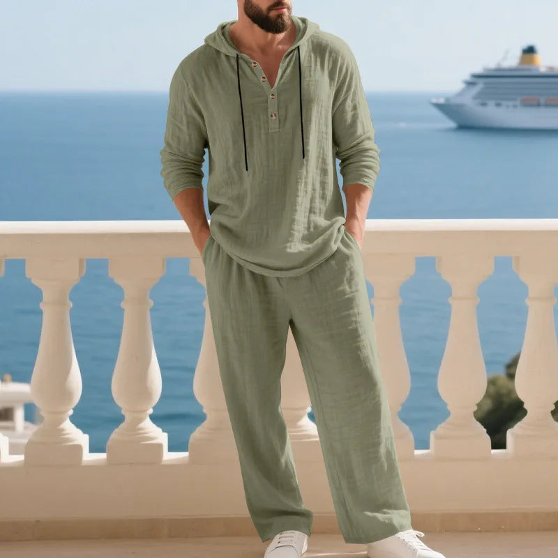 Oasis Linen Casual Set